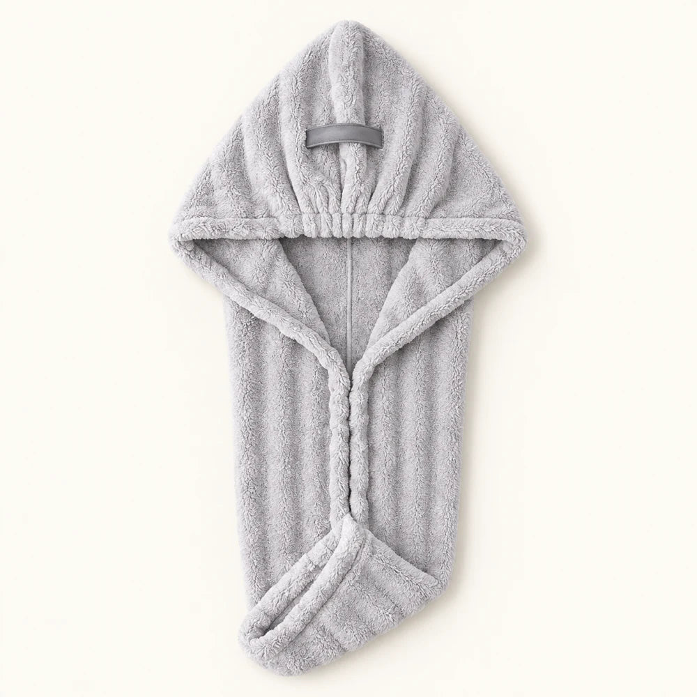 Luxgrove Eira Plush Hair Drying Wrap - Luxgrove