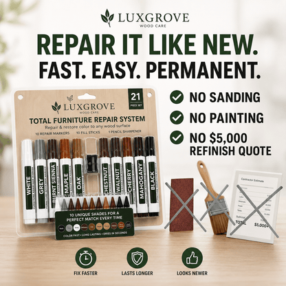 Luxgrove™ Scratch Markers - Fix Scratches, Scuffs & Worn Edges In Seconds - Luxgrove