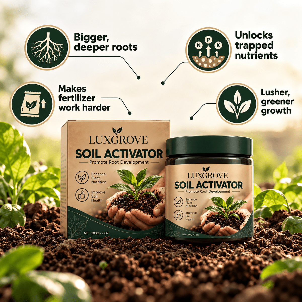 Luxgrove Soil Activator - Luxgrove