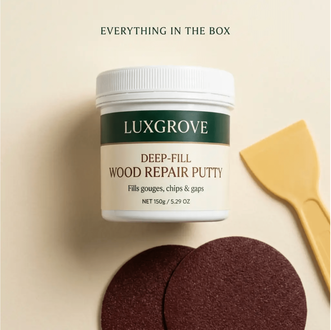 Luxgrove™ Deep-Fill Wood Repair Kit - Luxgrove