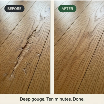 Luxgrove™ Floor Repair System - Melt-In Repairs That Survive Foot Traffic