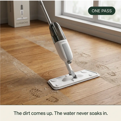 Luxgrove™ Spray Mop - Clean Damp, Dry In A Minute