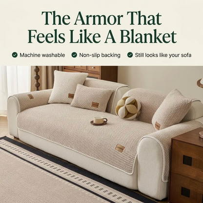 Luxgrove™ Plush Sofa Cover - The Armor That Feels Like A Blanket