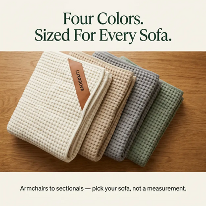Luxgrove™ Plush Sofa Cover - The Armor That Feels Like A Blanket