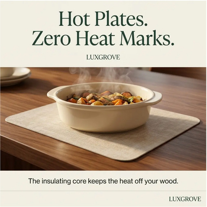 Luxgrove™ Placemat & Coaster Sets