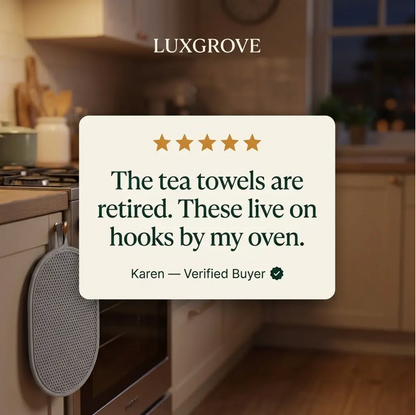 Luxgrove™ Grab & Rest Pad - The Trivet That Grabs The Pan