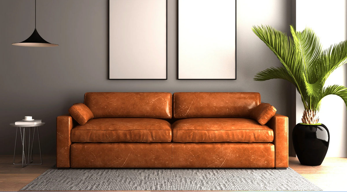 Móveis de couro e artigos de luxo restaurados