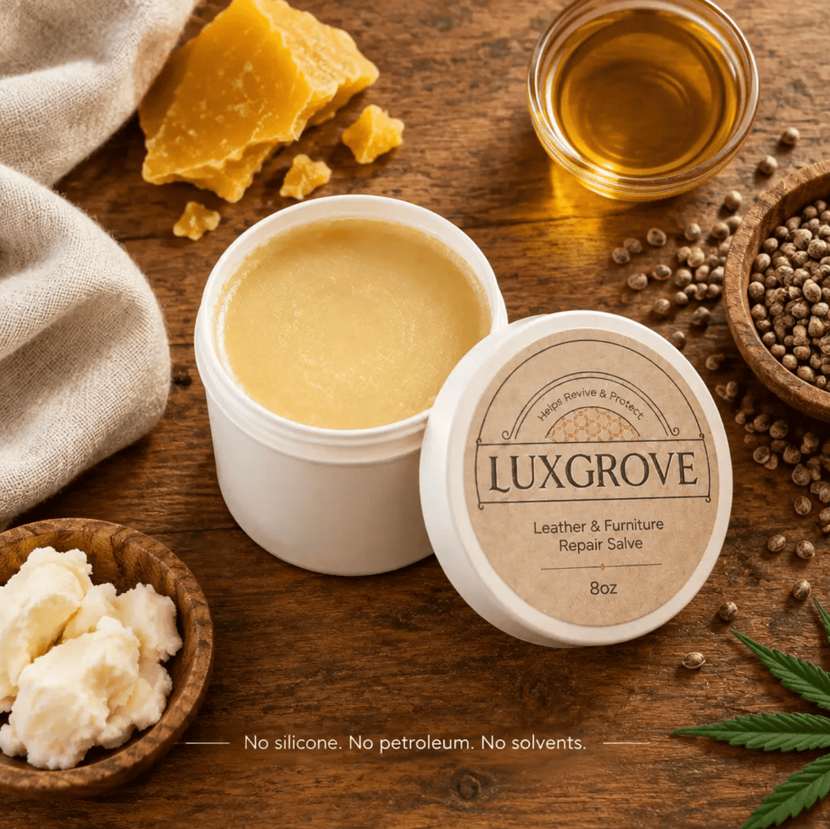 Luxgrove - Car Leather Repair Salve - Luxgrove