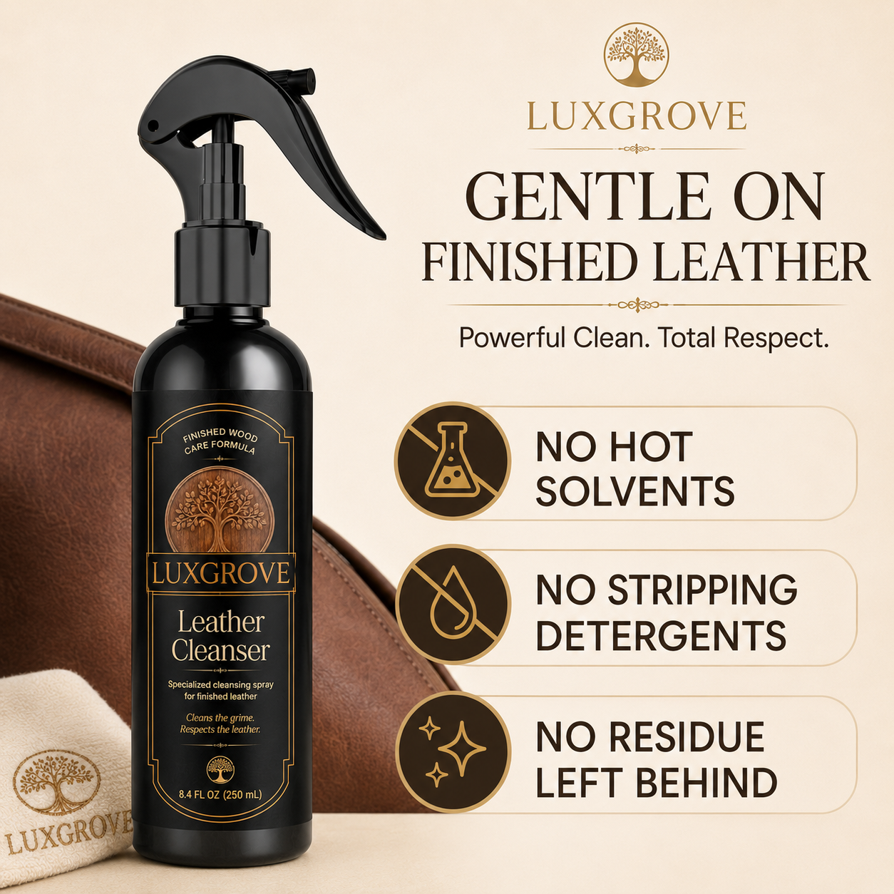 Luxgrove Leather Cleanser
