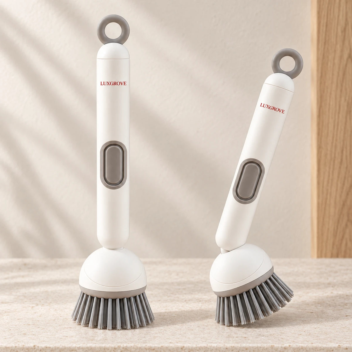 Luxgrove™ Soap-Dispensing Scrub Brush