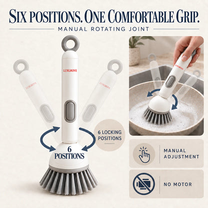 Luxgrove™ Soap-Dispensing Scrub Brush