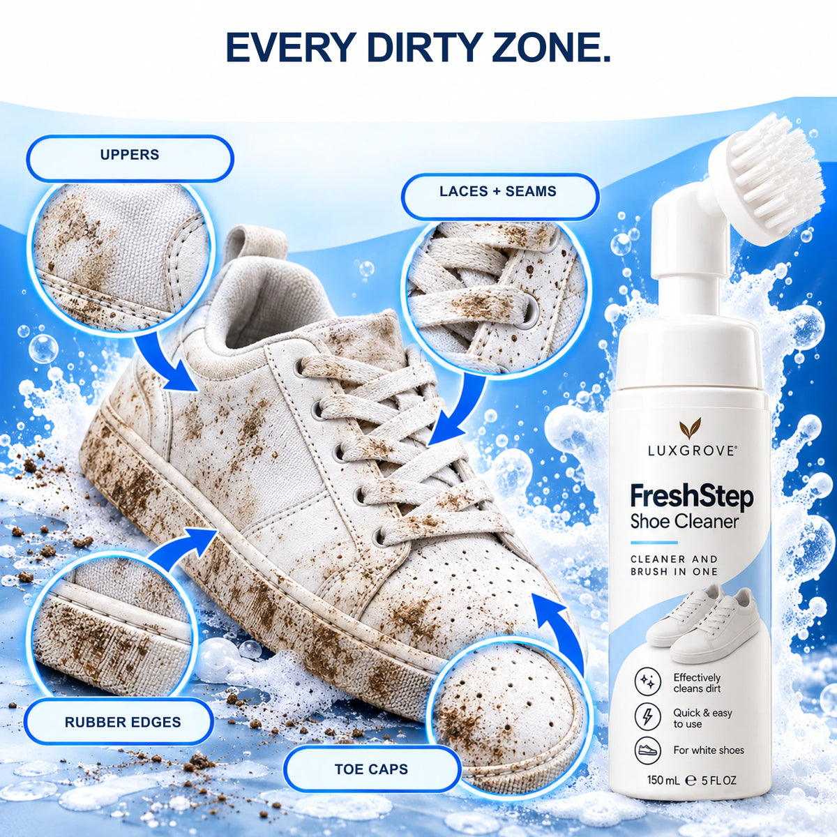 Luxgrove™ FreshStep Shoe Cleaner