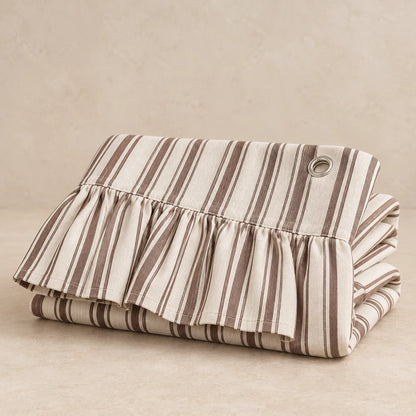 Luxgrove Maren Linen Blend Shower Curtain - Luxgrove