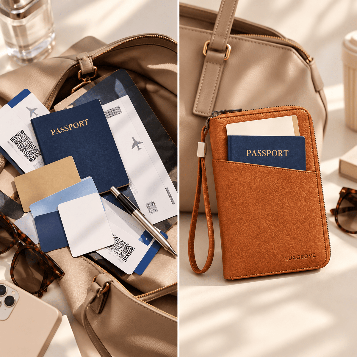 Luxgrove Passport Wallet - Luxgrove
