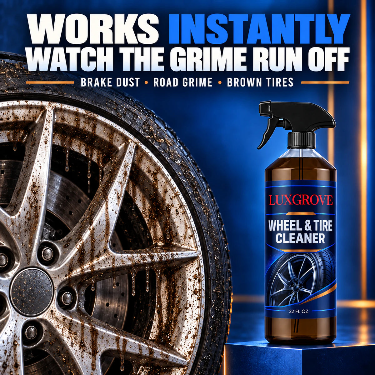 Luxgrove™ Wheel & Tire Cleaner