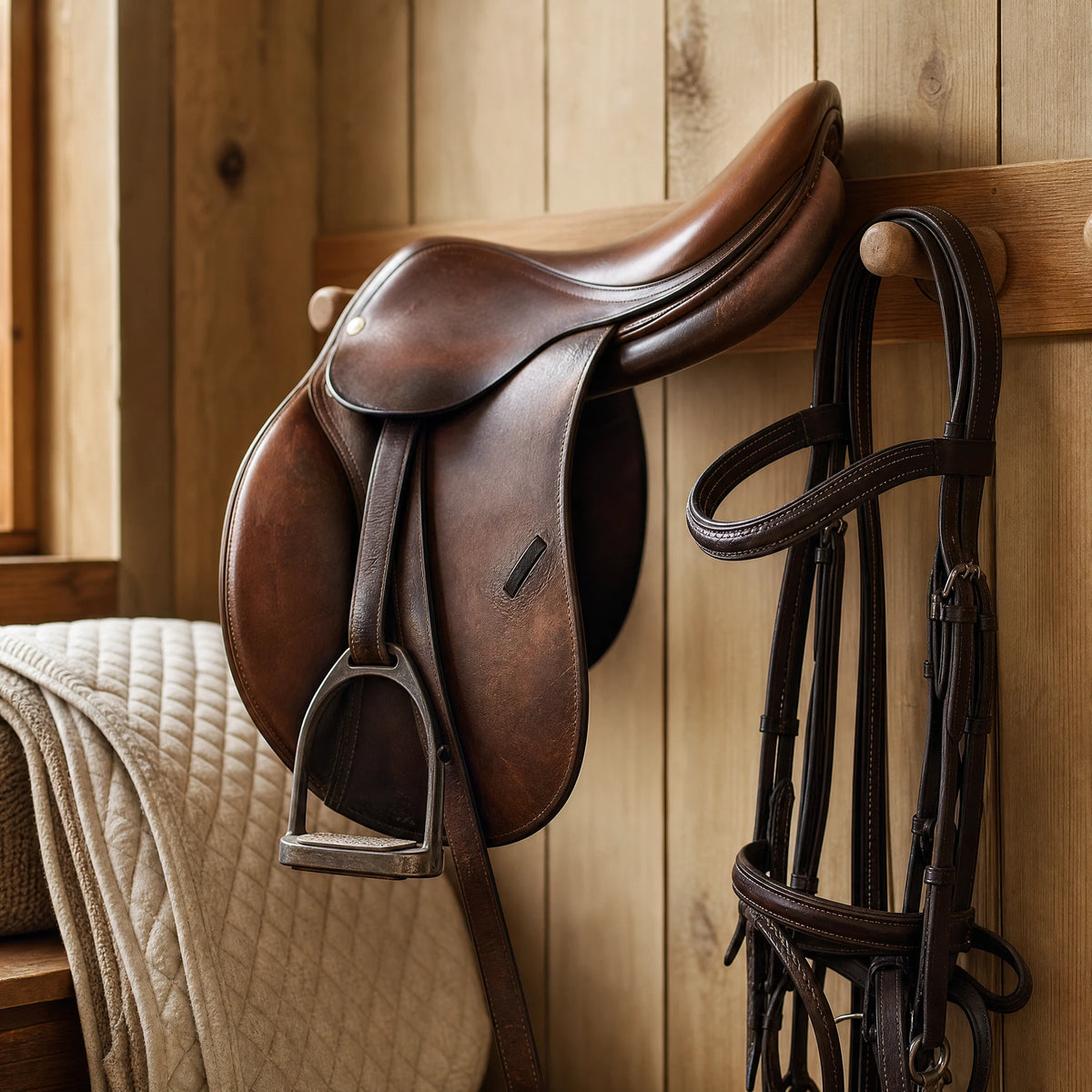 Luxgrove wood and leather application