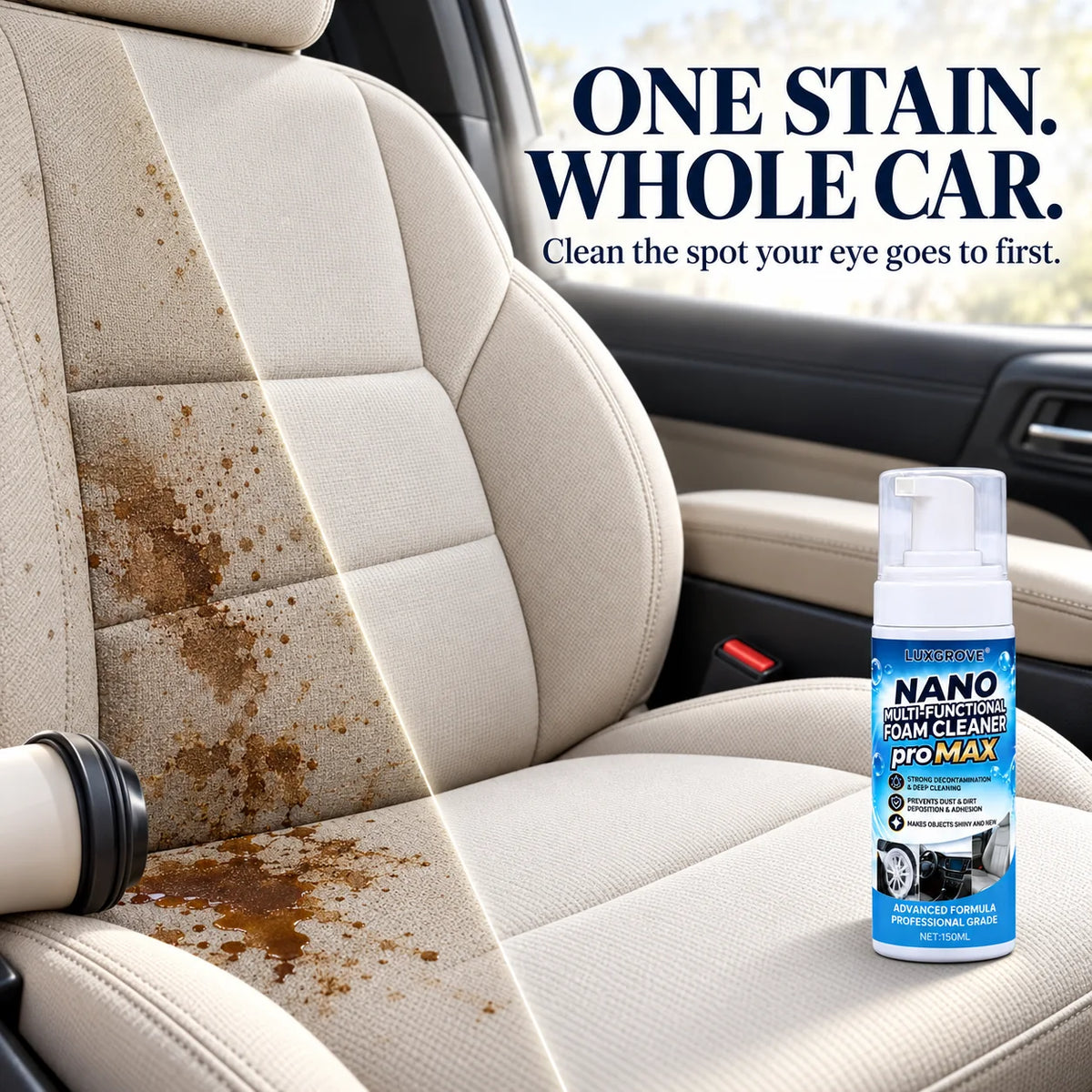 Luxgrove™ Nano Multi-Functional Foam Cleaner Pro Max